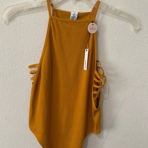 Strappy Halter top one-piece